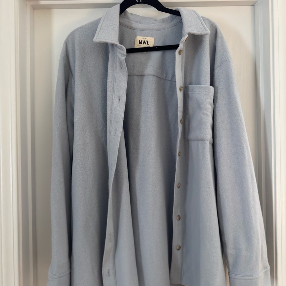 Madewell MWL Blue/Gray Shaket